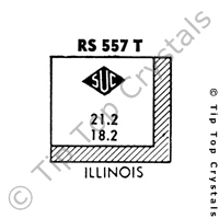 SUC RS557T Watch Crystal