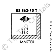 SUC RS562-10T Watch Crystal