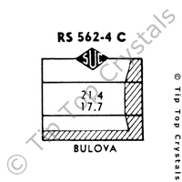 SUC RS562-4C Watch Crystal