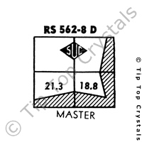 SUC RS562-8D Watch Crystal