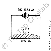 SUC RS564-2 Watch Crystal