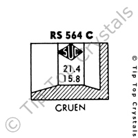 SUC RS564C Watch Crystal