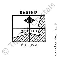 SUC RS575D Watch Crystal