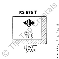 SUC RS575T Watch Crystal