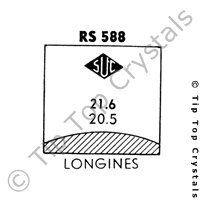 SUC RS588 Watch Crystal