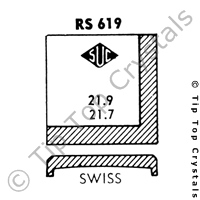 SUC RS619 Watch Crystal