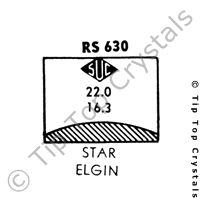 SUC RS630 Watch Crystal