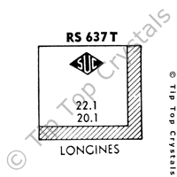 SUC RS637T Watch Crystal