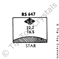 SUC RS647 Watch Crystal