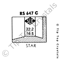 SUC RS647C Watch Crystal