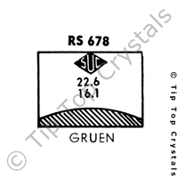 SUC RS678 Watch Crystal