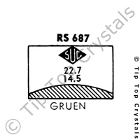 SUC RS687 Watch Crystal