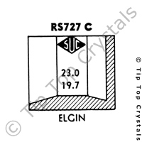 SUC RS727C Watch Crystal