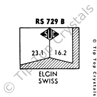SUC RS729B Watch Crystal