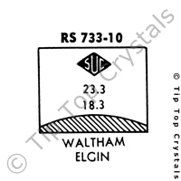 SUC RS733-10 Watch Crystal