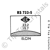 SUC RS733-5 Watch Crystal