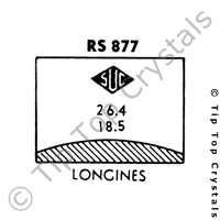 SUC RS877 Watch Crystal