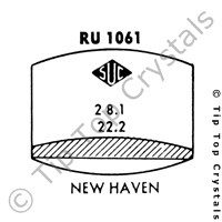 SUC RU1061 Watch Crystal
