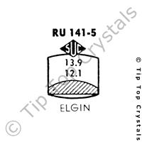 SUC RU141-5 Watch Crystal
