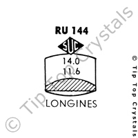 SUC RU144 Watch Crystal