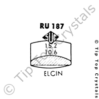 SUC RU187 Watch Crystal