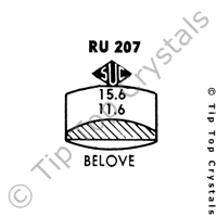 SUC RU207 Watch Crystal