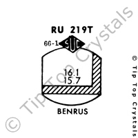 SUC RU219T Watch Crystal
