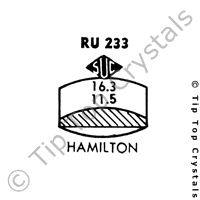 SUC RU233 Watch Crystal