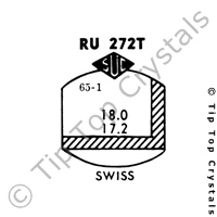 SUC RU272T Watch Crystal