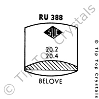 SUC RU388 Watch Crystal
