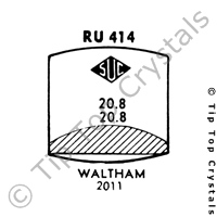 SUC RU414 Watch Crystal
