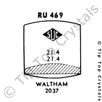 SUC RU469 Watch Crystal