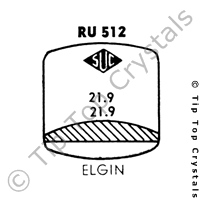 SUC RU512 Watch Crystal